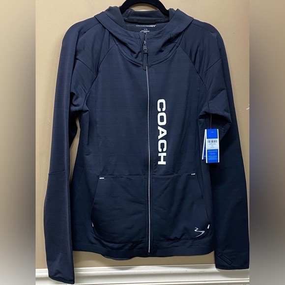 Beachbody Coach Black Tech Jacket Size L - Picture 1 of 6